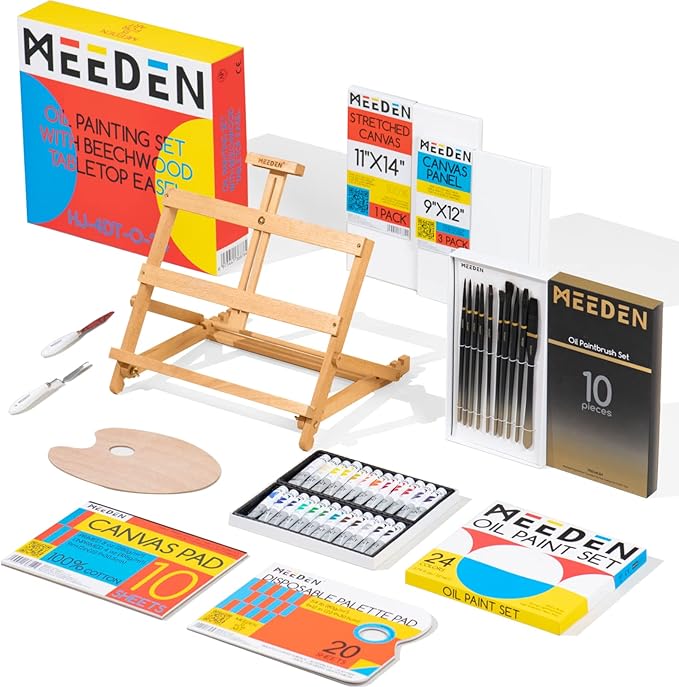 ערכת ציור בצבעי שמן - MEEDEN