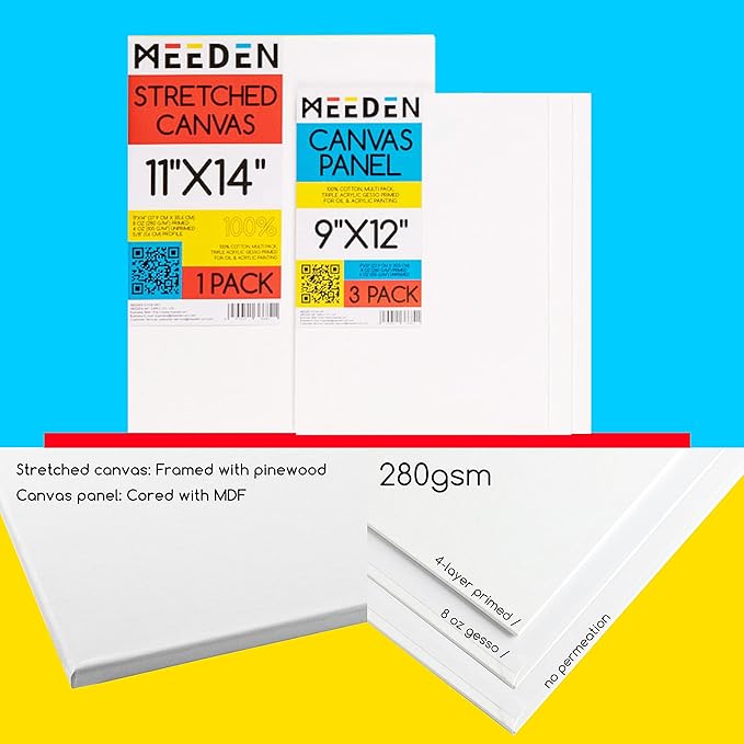ערכת ציור בצבעי שמן - MEEDEN – תמונה 5