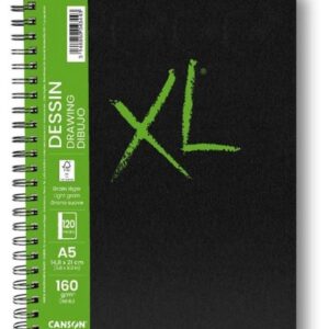 בלוק A4 ציור ורישום ספירלה - Drawing | Canson XL