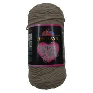 חוטי צמר במגוון צבעים - HiMALAYA Super Soft - אפור-כהה-8-13