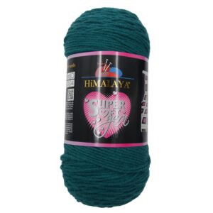 חוטי צמר במגוון צבעים - HiMALAYA Super Soft - טורקיז-8-24