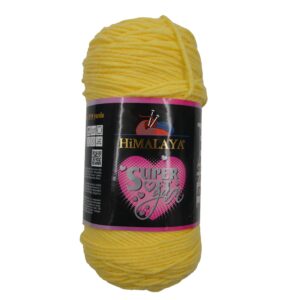 חוטי צמר במגוון צבעים - HiMALAYA Super Soft - צהוב-8-29