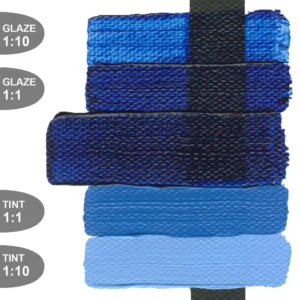 צבעי אקריליק - Heavy Body ארטיסט - 59 מ"ל - Golden - anthraquinone-blue