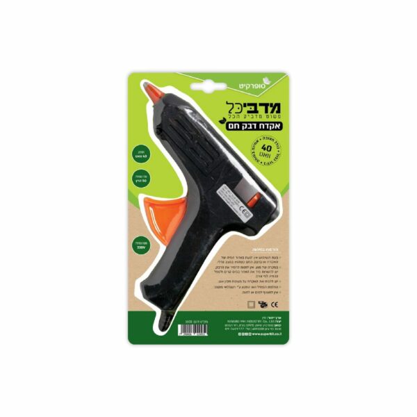 אקדח דבק חם - 40 וואט - סופרקיט