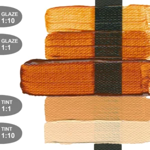 צבעי אקריליק - Heavy Body ארטיסט - 59 מ"ל - Golden - azo-gold