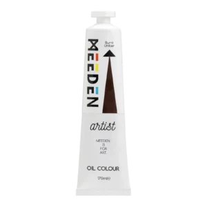 צבעי שמן בשפופרות 170 מ"ל - MEEDEN - burnt-umber