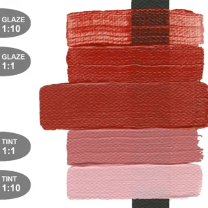 צבעי אקריליק - Heavy Body ארטיסט - 59 מ"ל - Golden - cadmium-red-dark