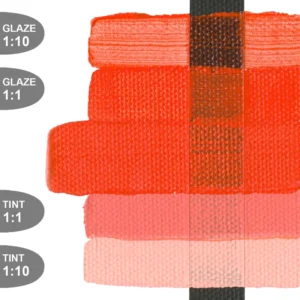 צבעי אקריליק - Heavy Body ארטיסט - 59 מ"ל - Golden - cadmium-red-light