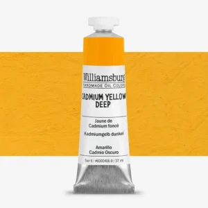 צבעי שמן ארטיסט 37 מ"ל  - Williamsburg - cadmium-yellow-deep