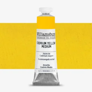 צבעי שמן ארטיסט 37 מ"ל  - Williamsburg - cadmium-yellow-medium