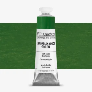 צבעי שמן ארטיסט 37 מ"ל  - Williamsburg - chromium-oxide-green