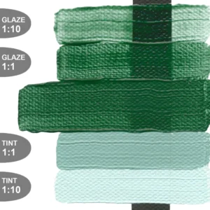 צבעי אקריליק - Heavy Body ארטיסט - 59 מ"ל - Golden - cobalt-green