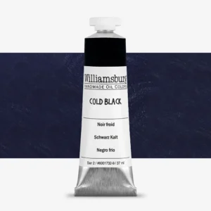 צבעי שמן ארטיסט 37 מ"ל  - Williamsburg - cold-black