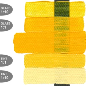 צבעי אקריליק - Heavy Body ארטיסט - 59 מ"ל - Golden - diarylide-yellow