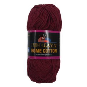 חוט כותנה עבה במגוון צבעים - HiMALAYA Home Cotton - בורדו-39-23