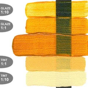 צבעי אקריליק - Heavy Body ארטיסט - 59 מ"ל - Golden - india-yellow-hue