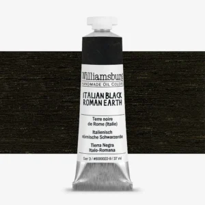 צבעי שמן ארטיסט 37 מ"ל  - Williamsburg - italian-black-roman-earth