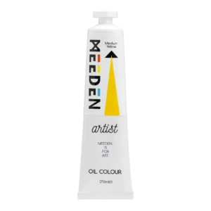 צבעי שמן בשפופרות 170 מ"ל - MEEDEN - mid-yellow