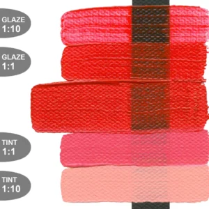 צבעי אקריליק - Heavy Body ארטיסט - 59 מ"ל - Golden - naphthol-red-light