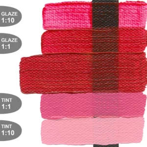 צבעי אקריליק - Heavy Body ארטיסט - 59 מ"ל - Golden - naphthol-red-medium