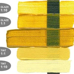 צבעי אקריליק - Heavy Body ארטיסט - 59 מ"ל - Golden - nickel-azo-yellow