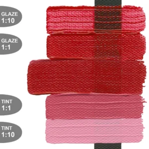 צבעי אקריליק - Heavy Body ארטיסט - 59 מ"ל - Golden - pyrrole-red-dark