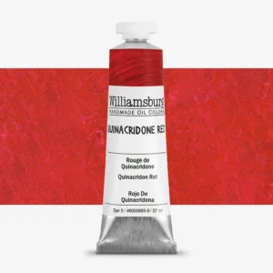 צבעי שמן ארטיסט 37 מ"ל  - Williamsburg - quinacridone-red