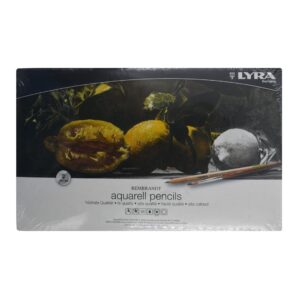 סט 36 עפרונות אקוורל בקופסת פח - Lyra Rembrandt