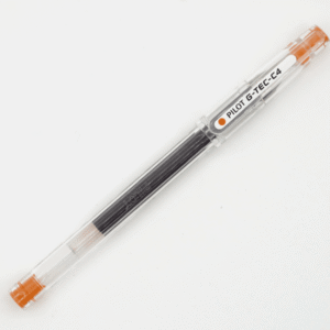 עט פיילוט 0.4 - מגוון צבעים - Pilot - כתום