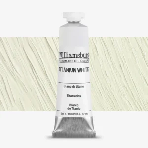 צבעי שמן ארטיסט 37 מ"ל  - Williamsburg - titanium-white