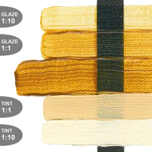 צבעי אקריליק - Heavy Body ארטיסט - 59 מ"ל - Golden - trans-yellow-iron-oxide