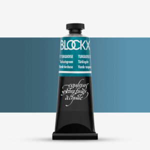 צבע שמן – 35 מ”ל- BLOCKX - turquoise-blue