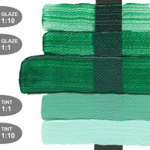 צבעי אקריליק - Heavy Body ארטיסט - 59 מ"ל - Golden - viridian-green-hue