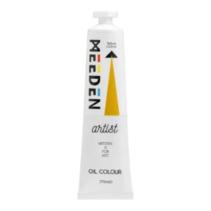 צבעי שמן בשפופרות 170 מ"ל - MEEDEN - yellow-ochre