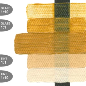 צבעי אקריליק - Heavy Body ארטיסט - 59 מ"ל - Golden - yellow-ochre