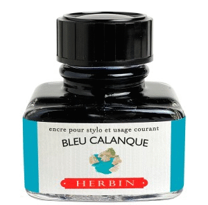 דיו הרבין 30 מ"ל - מגוון צבעים - bleu-calanque