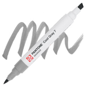 טושי פנטון במגוון צבעים - Pantone Marker - cold-gray-7