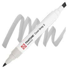 טושי פנטון במגוון צבעים - Pantone Marker - cold-gray-2