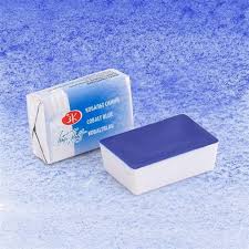 קוביות צבעי מים 2.5 מ"ל - White Night - cobalt-blue-508