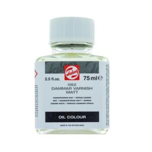 לכה מאט לצבעי שמן 082 - 75 מ"ל - Dammar Varnish Matt