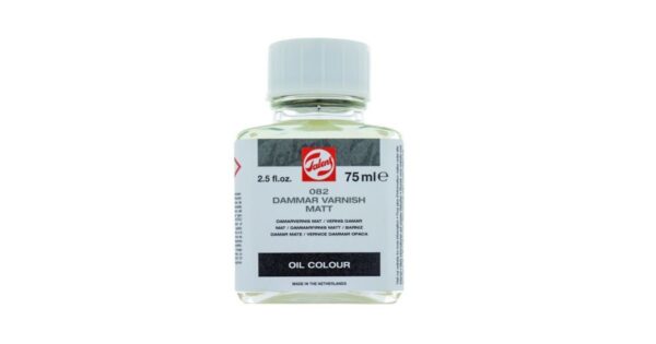 לכה מאט לצבעי שמן 082 - 75 מ"ל - Dammar Varnish Matt