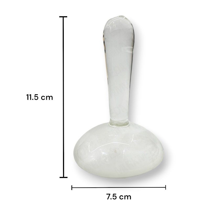 עלי/מולר מזכוכית לערבוב פגמנטים - Glass Muller - אָטֶלְיֶה – תמונה 2