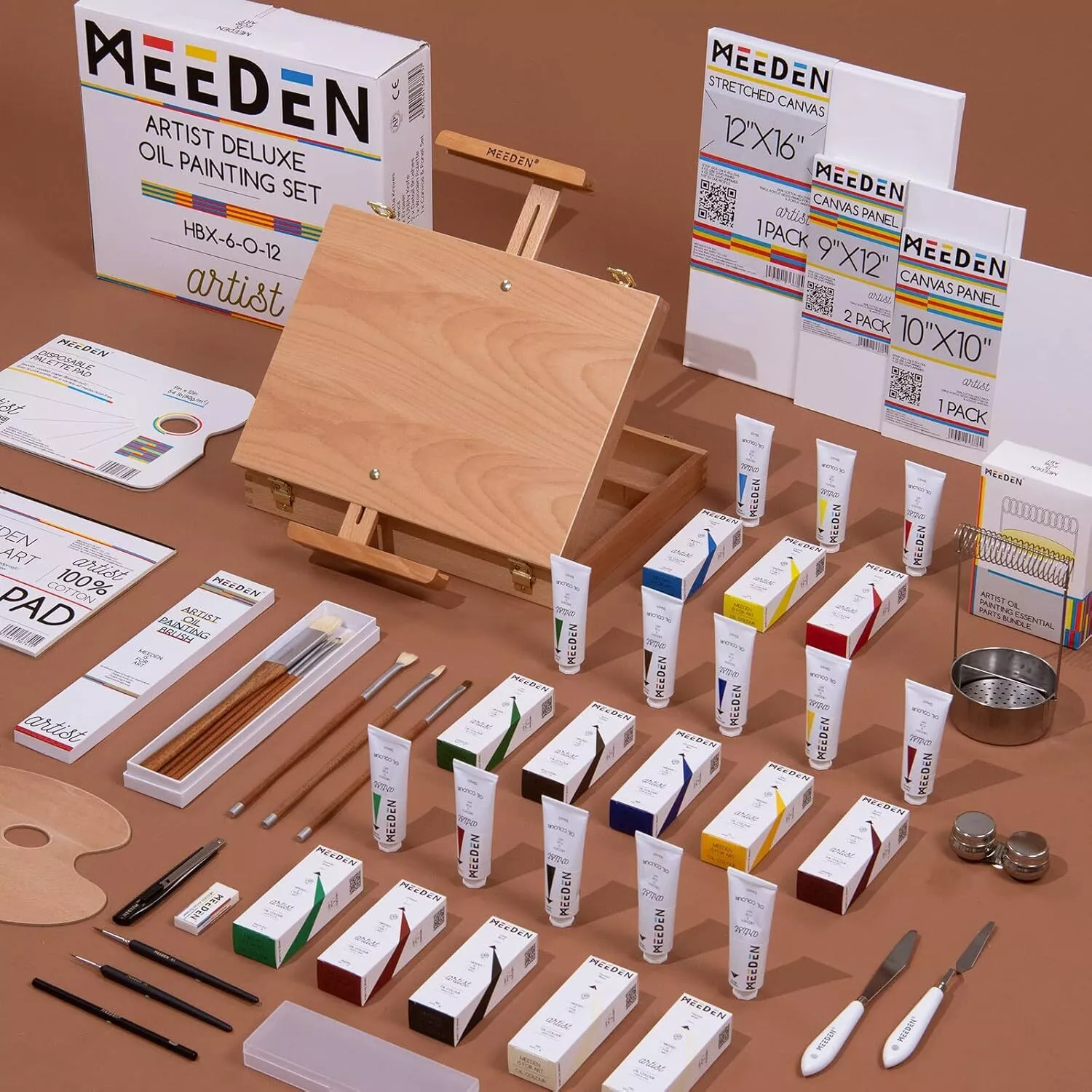 ערכת ציור Artist - צבעי שמן - MEEDEN