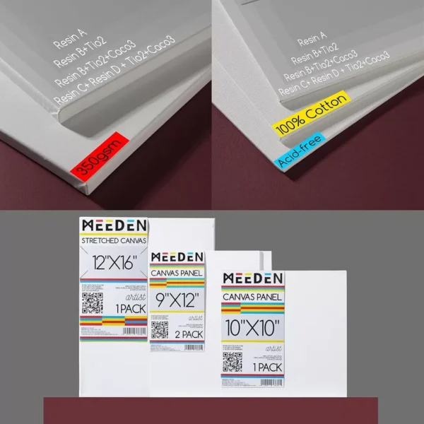 ⁦ערכת ציור Artist - צבעי שמן - MEEDEN⁩ – תמונה ⁦4⁩