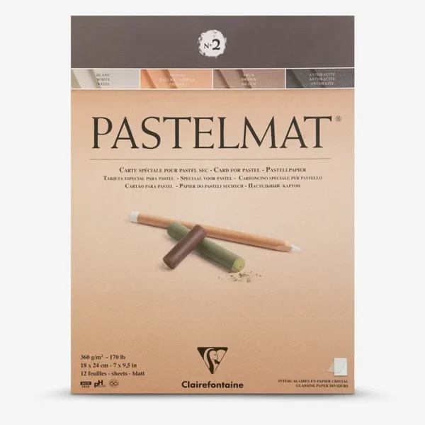 בלוק פסטל מט דגם 2 - 30/40 ס"מ - PASTELMAT