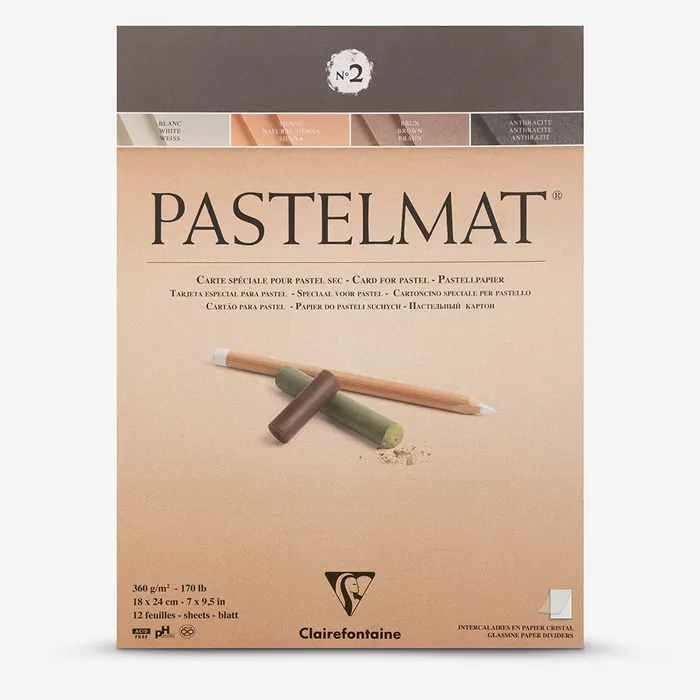 בלוק פסטל מט דגם 2 - 30/40 ס"מ - PASTELMAT