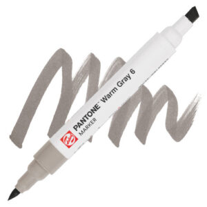 טושי פנטון במגוון צבעים - Pantone Marker - warm-gray-6