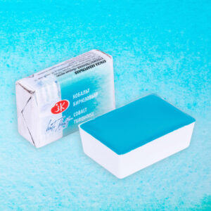 קוביות צבעי מים 2.5 מ"ל - White Night - cobalt-turquoise-531