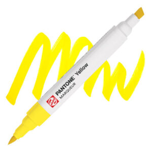 טושי פנטון במגוון צבעים - Pantone Marker - yellow-2