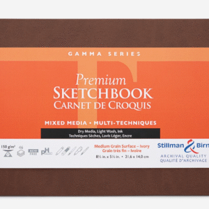 סקטצ'בוק כריכה רכה גמא - Stillman & Birn - 21-6-14-סמ-לרוחב